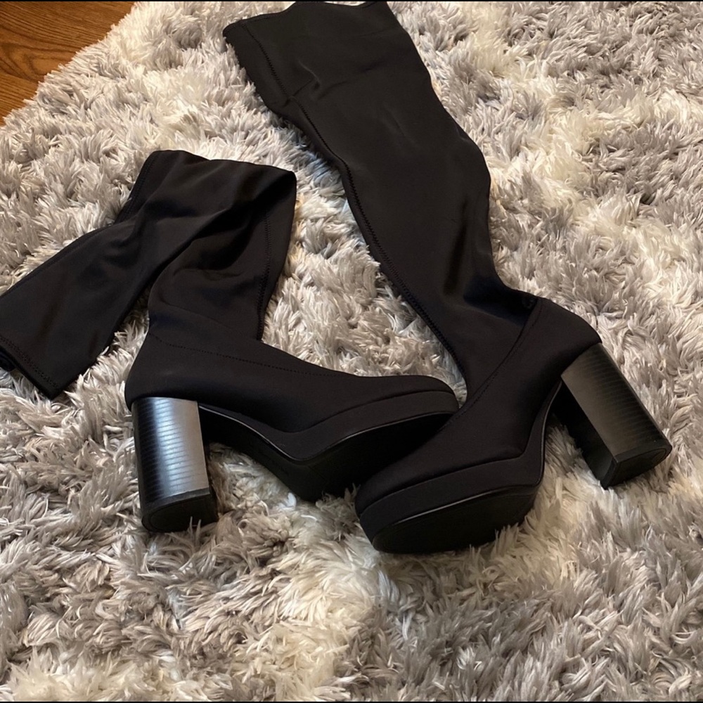 Bershka Thigh High Boots